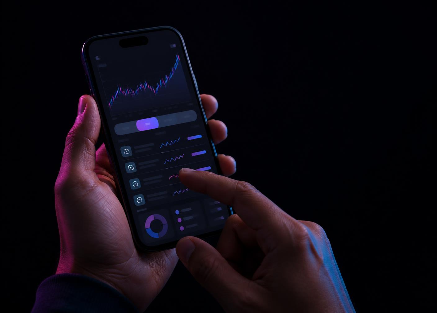 Interface digital de uma solução de ativos tokenizados